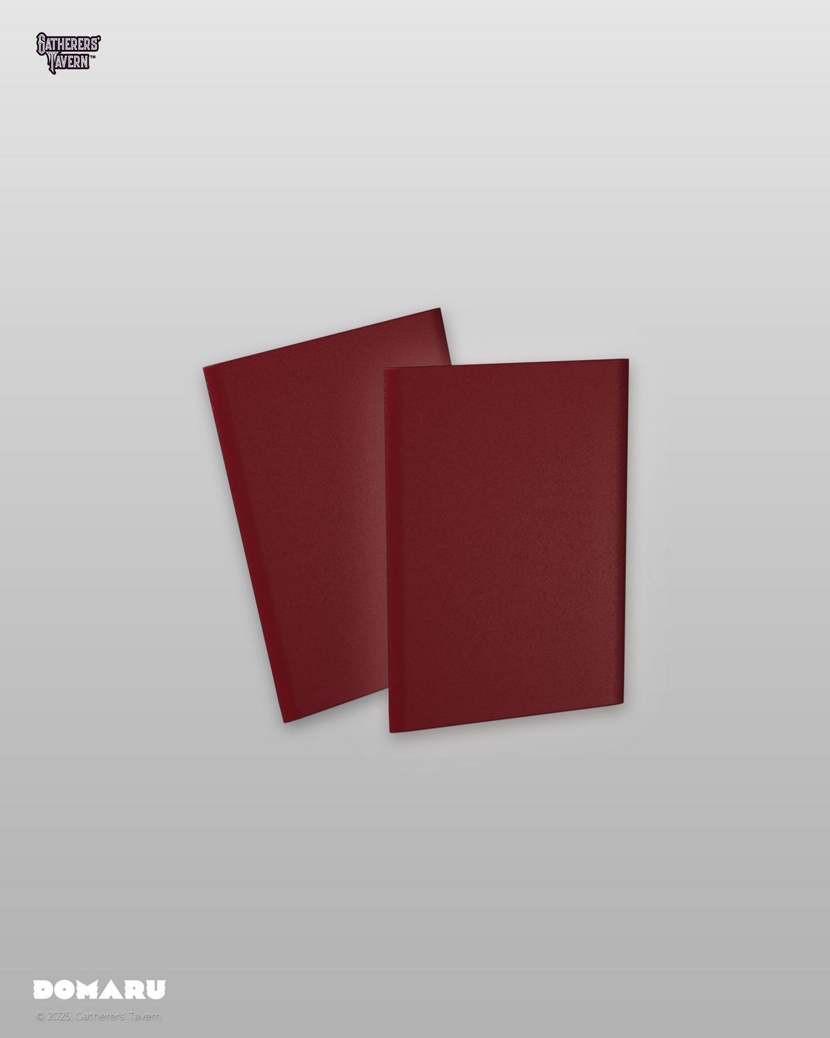 DOMARU Regular Standard Size Fit Sleeves "Imperial Red"