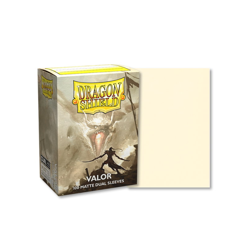 Dragon Shield Sleeve Dual Matte Standard Size 100pcs  - Valor