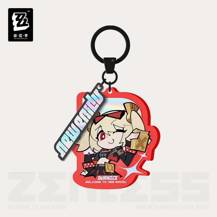 Zenless Zone Zero Sons of Calydon Chibi Acrylic Keychain