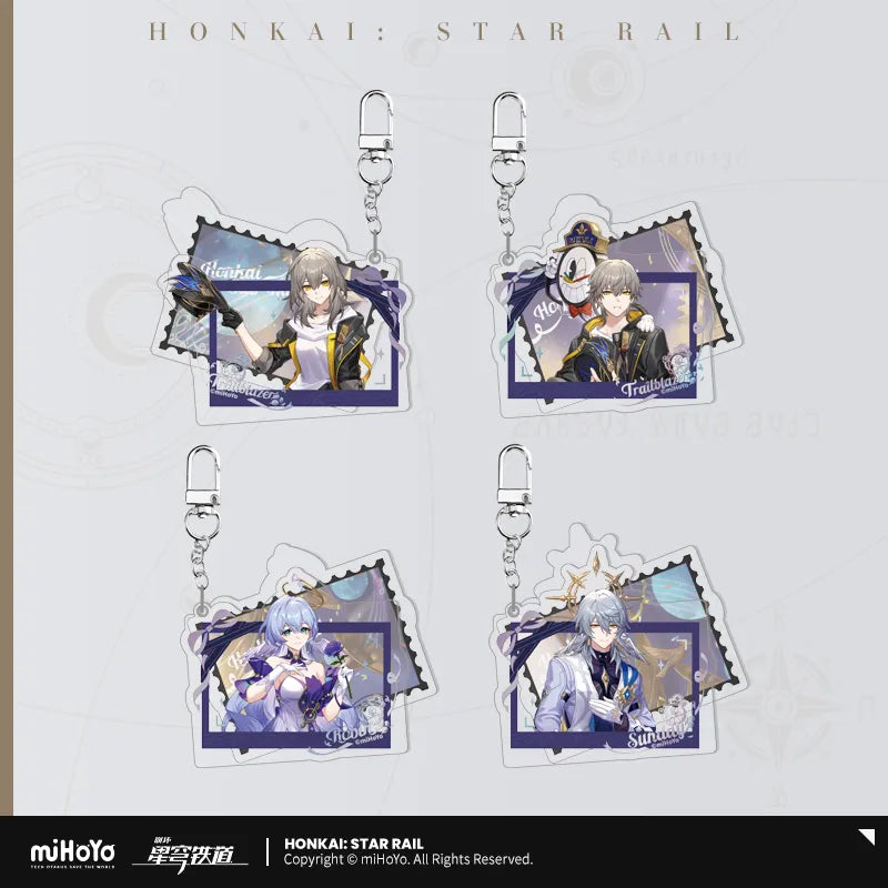 Honkai: Star Rail Autumn Celebration Series Acrylic Keychain