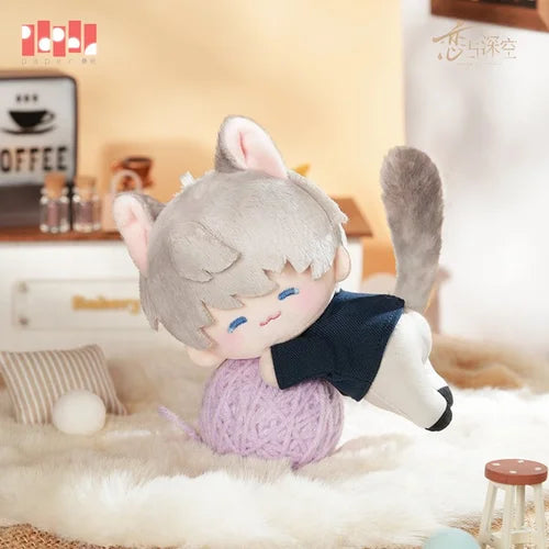 Love and Deepspace Your Cat Misses You Series Magnetic Plush Keychain