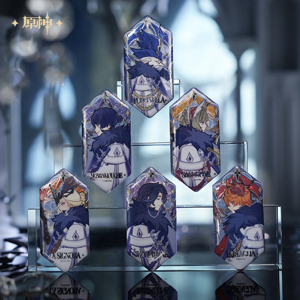 miHoYo Genshin Impact Frost & Flame Series Badge Blind Box