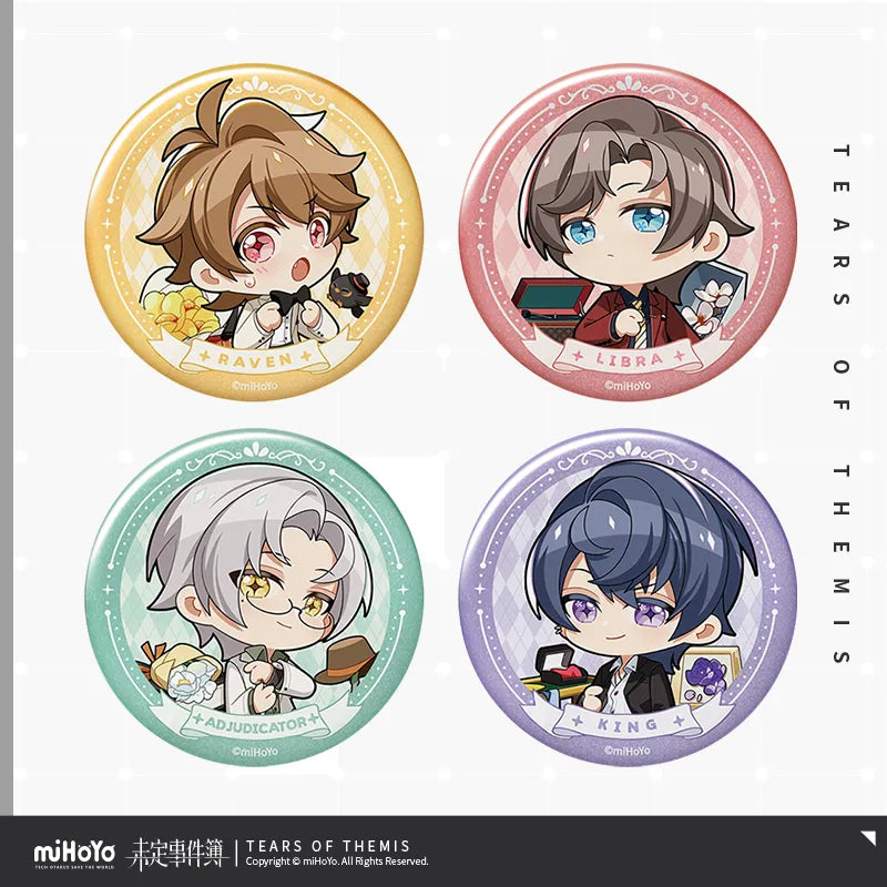 miHoYo Tears of Themis "Wishful Invitation" Chibi Badge Series