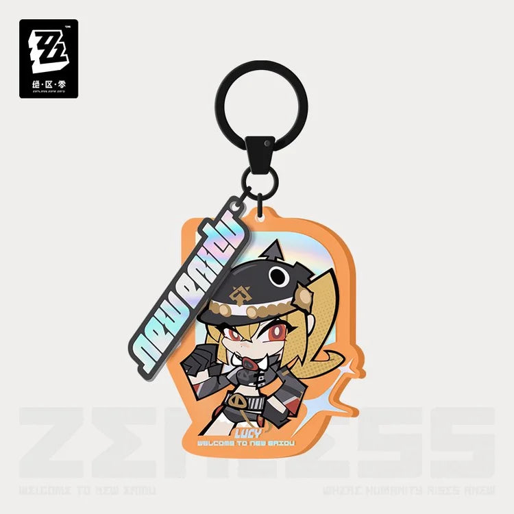 Zenless Zone Zero Sons of Calydon Chibi Acrylic Keychain