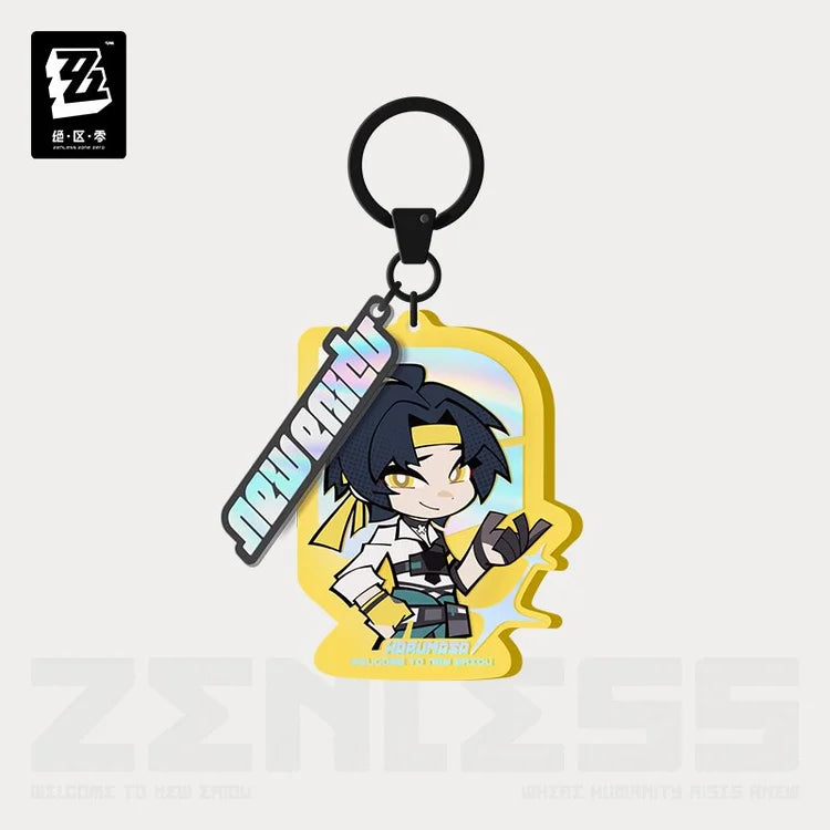 Zenless Zone Zero Section 6 Chibi Acrylic Keychain