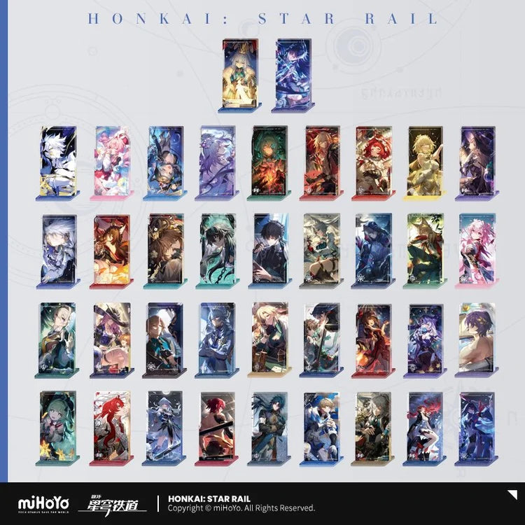 Honkai: Star Rail Light Cone Quicksand Acrylic Block Stand