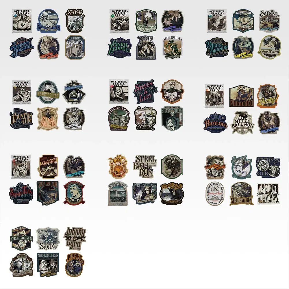 (Whole Set 80tix) Ichiban Kuji JOJO'S BIZARRE ADVENTURE STEEL BALL RUN