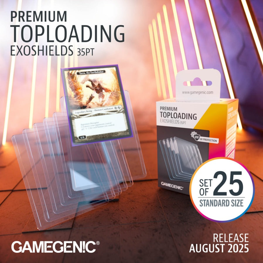 Gamegenic Premium Toploading Exoshields 25pcs [35PT]