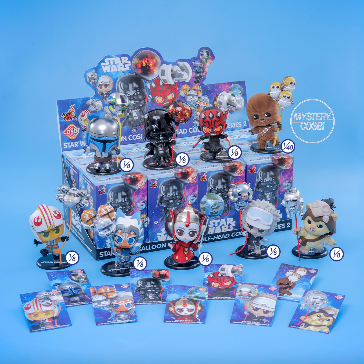 Star Wars Balloon Cosbi Bobble-Head Collection Series 2