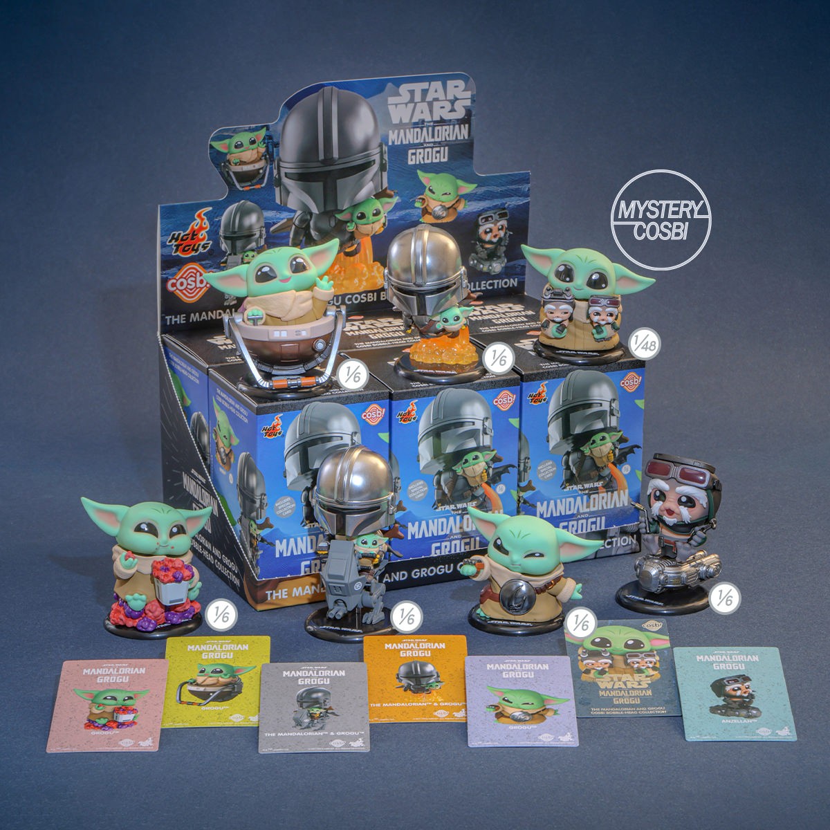 The Mandalorian & Grogu Cosbi Bubble-Head Series