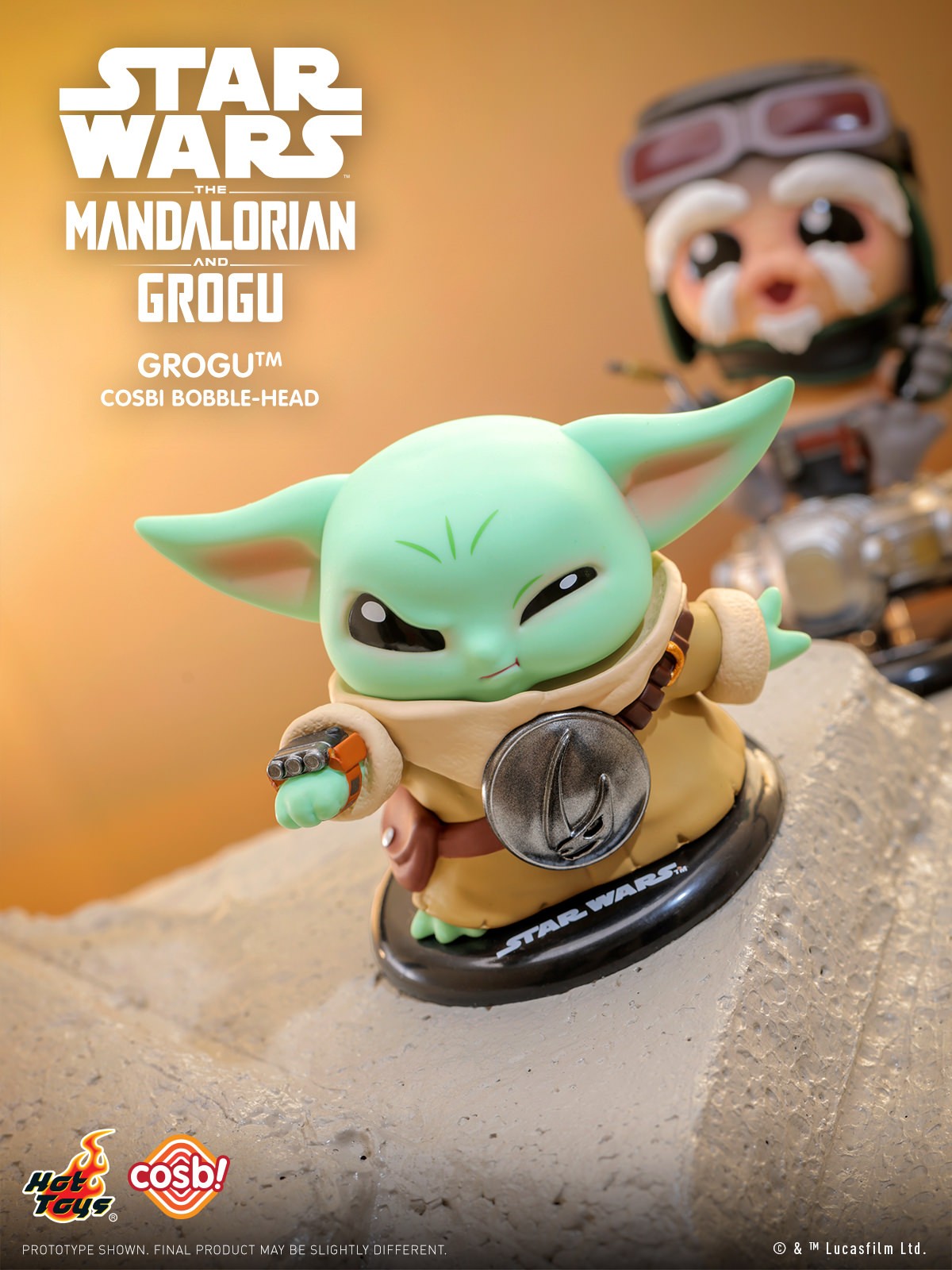 The Mandalorian & Grogu Cosbi Bubble-Head Series