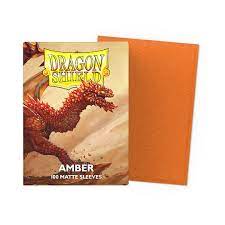 Dragon Shield Matte Sleeves Standard Size "Amber"
