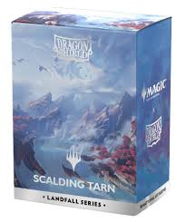 Dragon Shield MTG Matte Dual Art Sleeves Landfall Series - SCALDING TARN Bustine Protettive