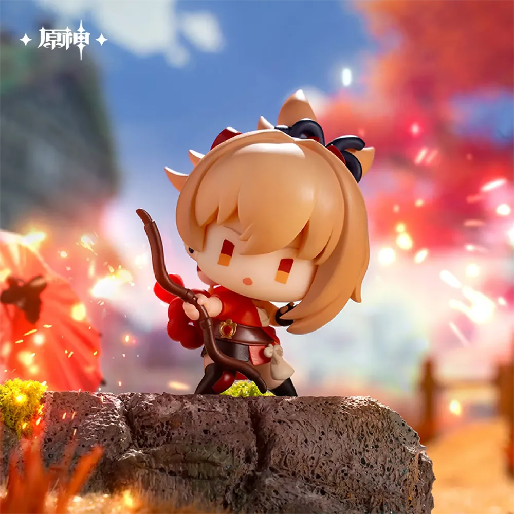 miHoYo Genshin Impact Battlefield Valor Inazuma Character Blind Box Figure