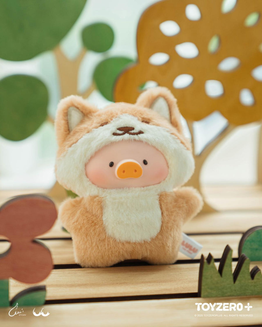 ToyZeroPlus x Lulu The Piggy "Animal Party Puppet" Show PVC Face Plush Keychain