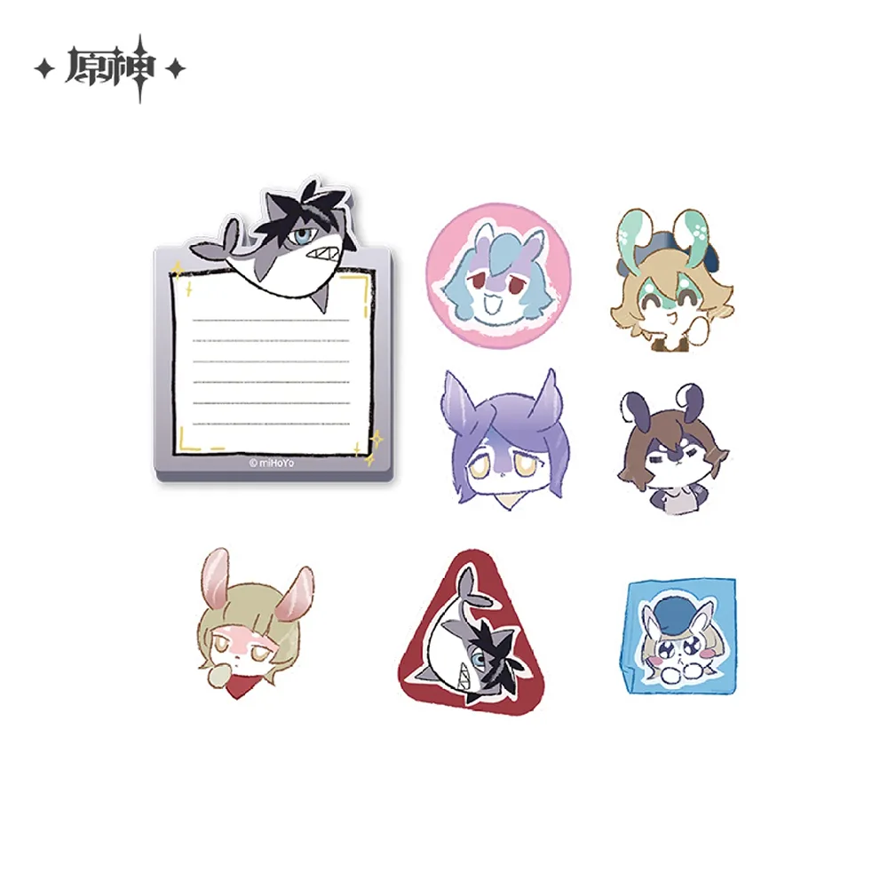 miHoYo Genshin Impact ☆ FES 2024 Memo & Sticker Set