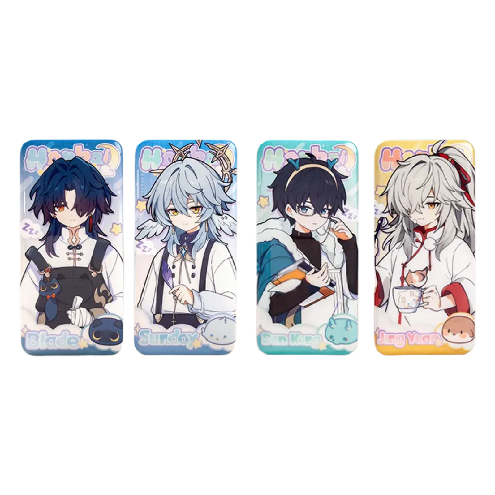 Honkai: Star Rail Boys Dorm Series Badge-Jingyuan-miHoYo-Ace Cards & Collectibles