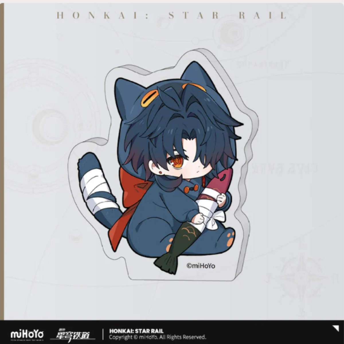 Honkai: Star Rail Boys Dorm Series Mini Acrylic Stand-Jingyuan-miHoYo-Ace Cards & Collectibles
