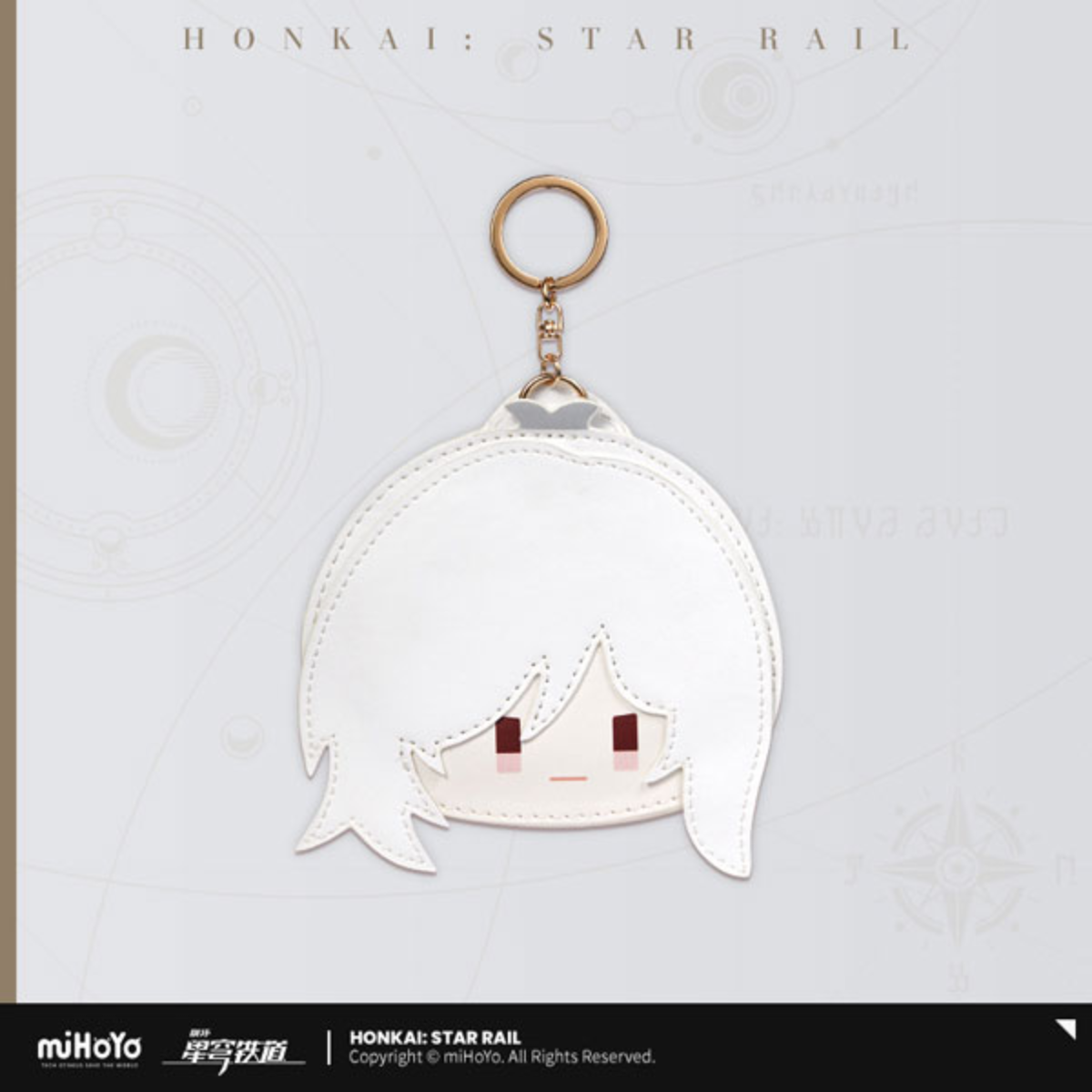 Honkai: Star Rail Chibi Character Leather Cardholder-Jingliu-miHoYo-Ace Cards & Collectibles