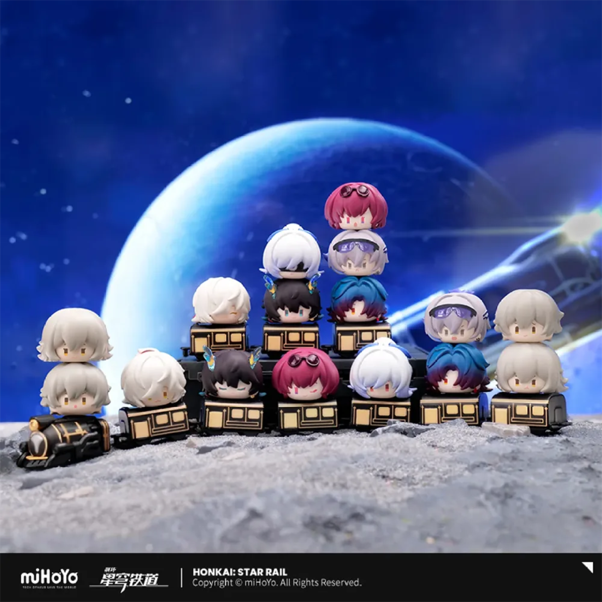 Honkai: Star Rail Chibi Stack Toy-miHoYo-Ace Cards & Collectibles