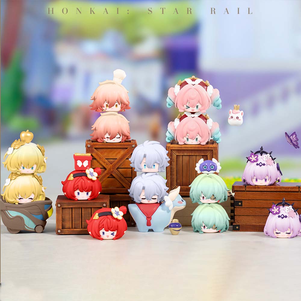 Honkai: Star Rail Chibi Stack Toy "Amphoreus’ Saga of Heroes" Vol.1-Single (Random)-miHoYo-Ace Cards & Collectibles