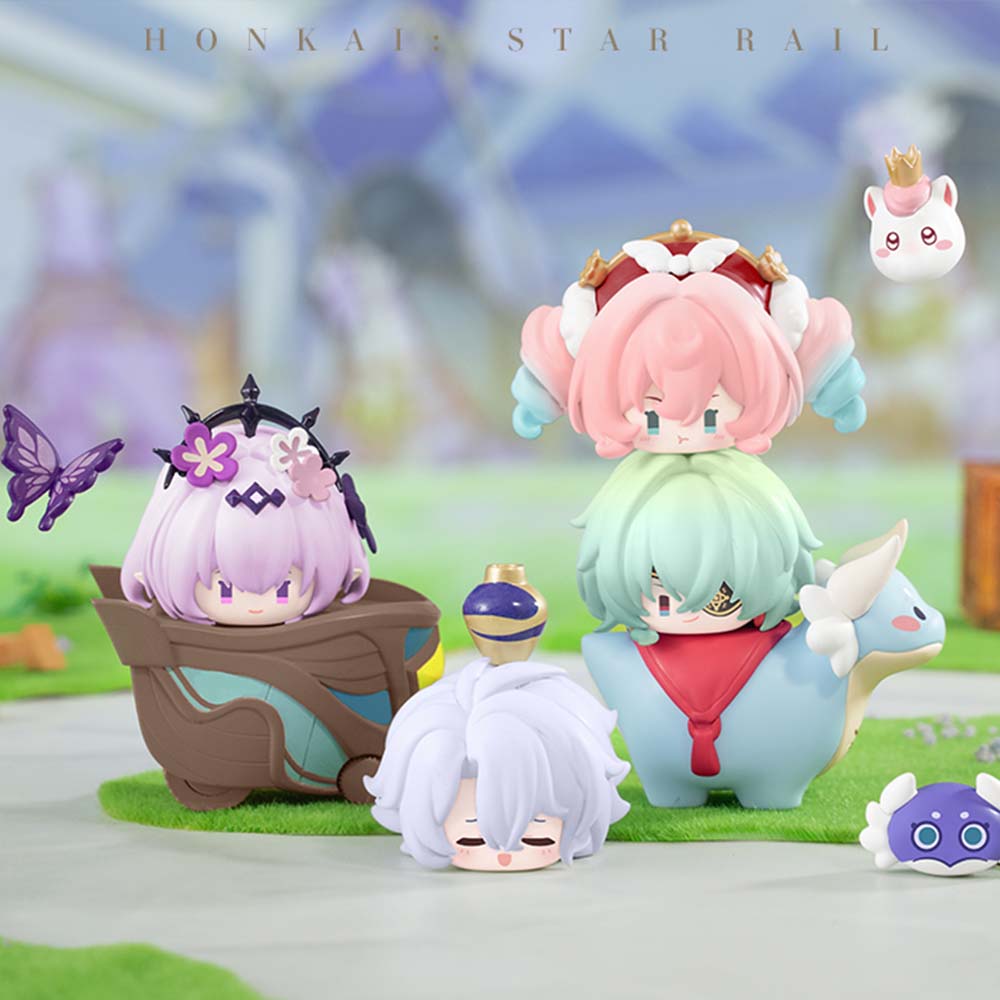 Honkai: Star Rail Chibi Stack Toy "Amphoreus’ Saga of Heroes" Vol.1-Single (Random)-miHoYo-Ace Cards & Collectibles