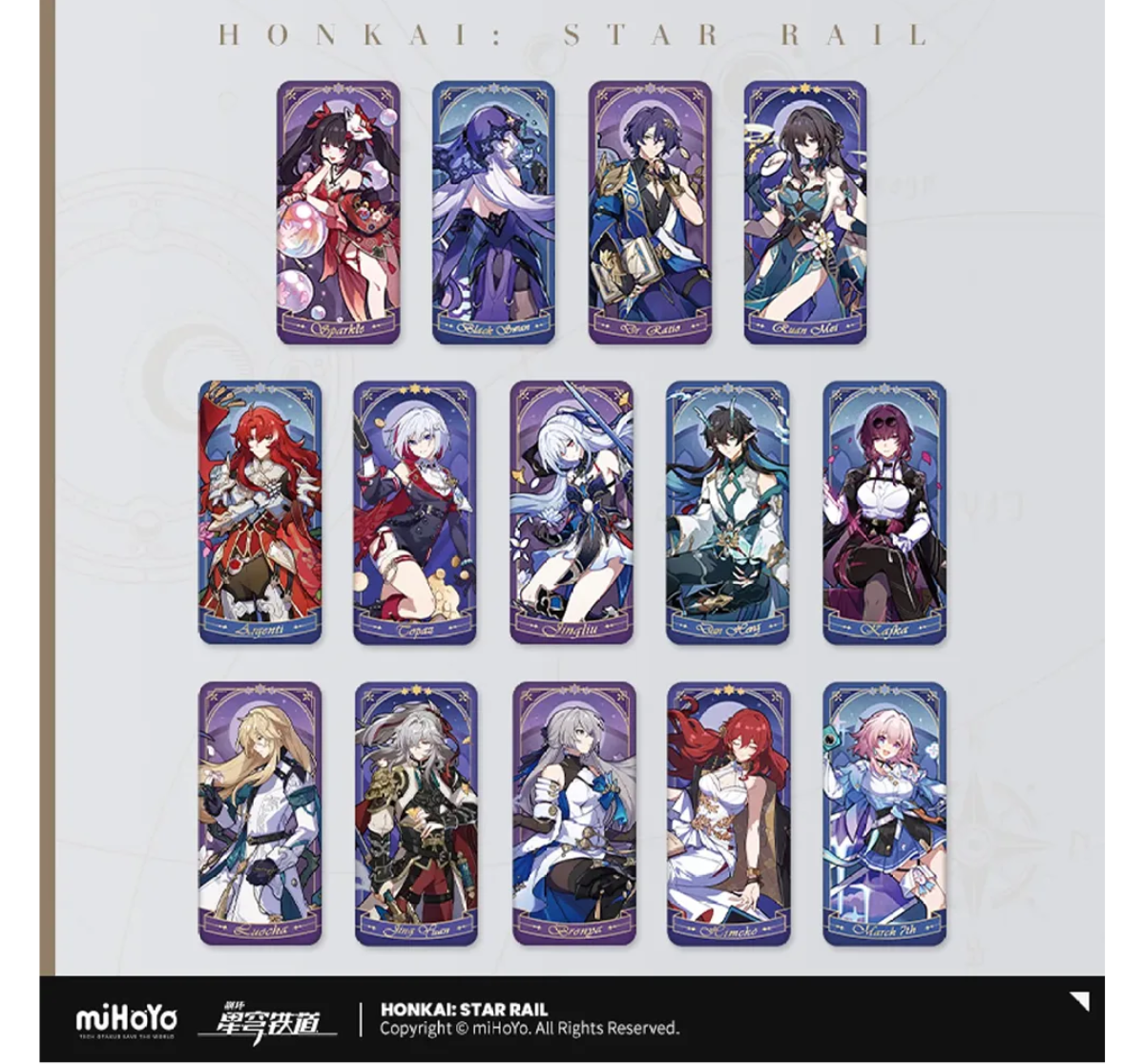 Honkai: Star Rail Fable of the Stars Badge-March 7th-miHoYo-Ace Cards & Collectibles