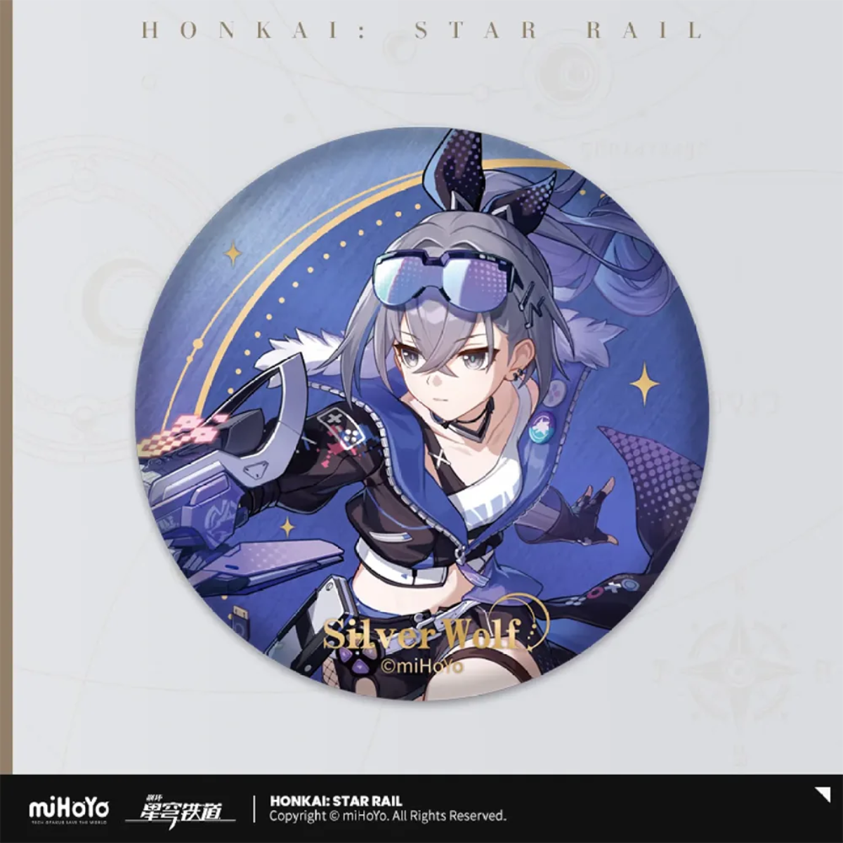 Honkai: Star Rail Interstellar Journey Badge-Jing Yuan-miHoYo-Ace Cards & Collectibles