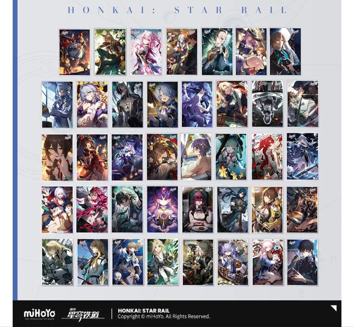 Honkai: Star Rail Light Cone Acrylic Shikishi Art Board-Firefly-miHoYo-Ace Cards & Collectibles