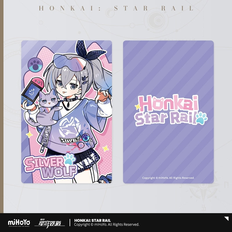Honkai: Star Rail Little Cat Holographic Collectible Ticket