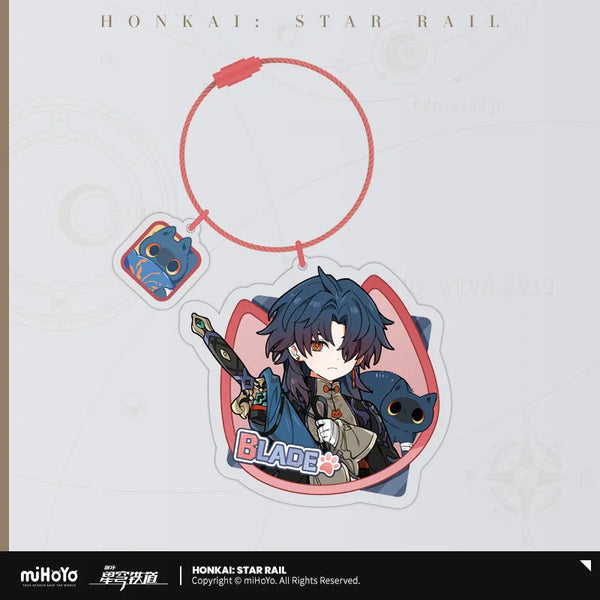 Honkai: Star Rail Little Kitty Acrylic Keychain-Blade-miHoYo-Ace Cards & Collectibles