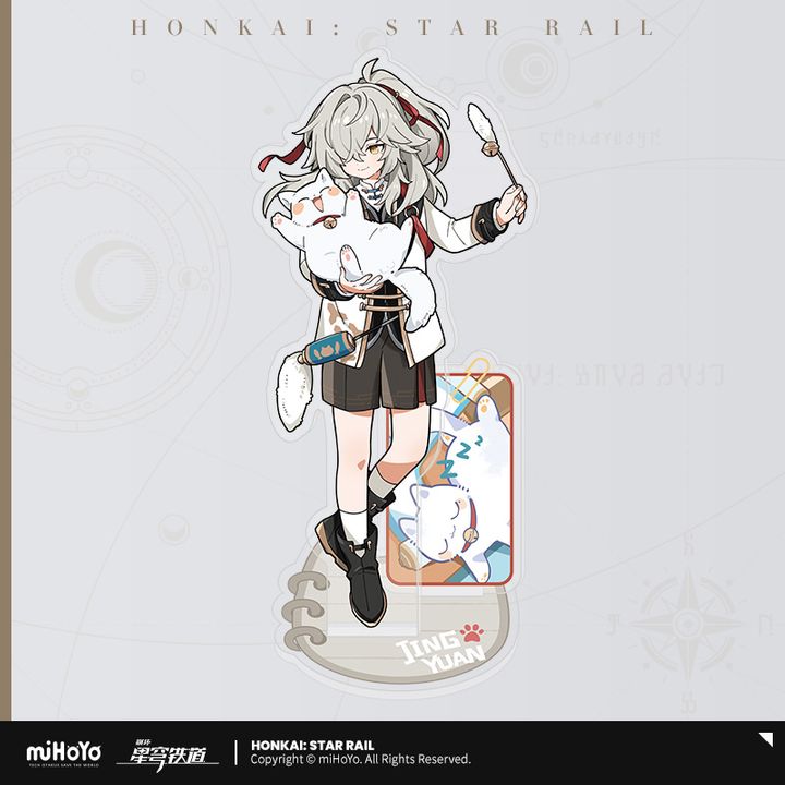 Honkai: Star Rail Little Kitty Acrylic Stand-Jing Yuan-miHoYo-Ace Cards & Collectibles