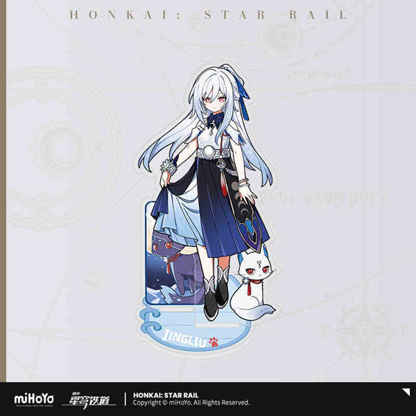 Honkai: Star Rail Little Kitty Acrylic Stand-Jingliu-miHoYo-Ace Cards & Collectibles