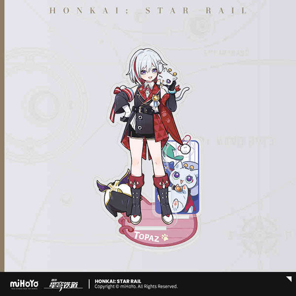 Honkai: Star Rail Little Kitty Acrylic Stand-Topaz-miHoYo-Ace Cards & Collectibles