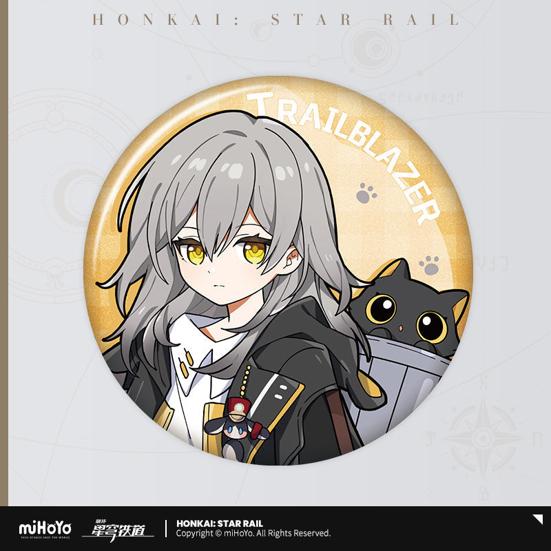 Honkai: Star Rail Little Kitty Series Badge-Trailblazer F-miHoYo-Ace Cards & Collectibles