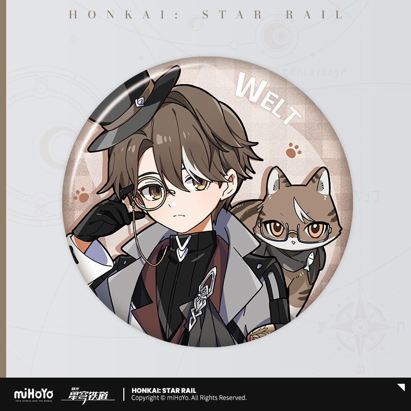 Honkai: Star Rail Little Kitty Series Badge-Welt-miHoYo-Ace Cards & Collectibles