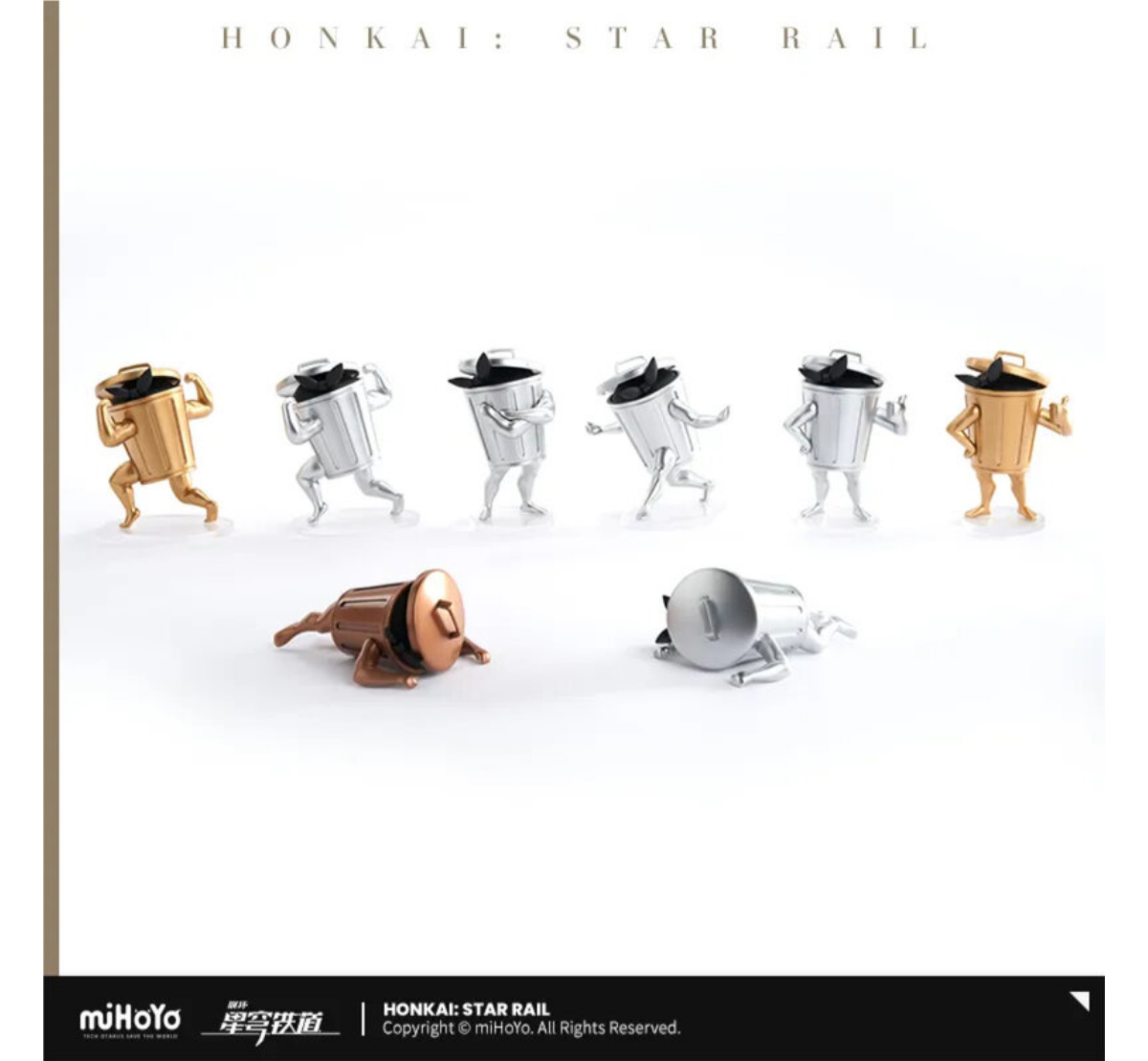Honkai: Star Rail Lordly Trashcan Series Trading Mini Figure-Single (Random)-miHoYo-Ace Cards & Collectibles