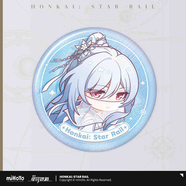 Honkai: Star Rail Nameless Medal Series Tin Badge-Jingliu-miHoYo-Ace Cards & Collectibles