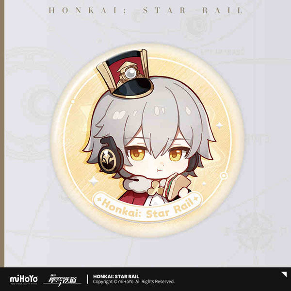 Honkai: Star Rail Nameless Medal Series Tin Badge-Trailblazer (M)-miHoYo-Ace Cards & Collectibles