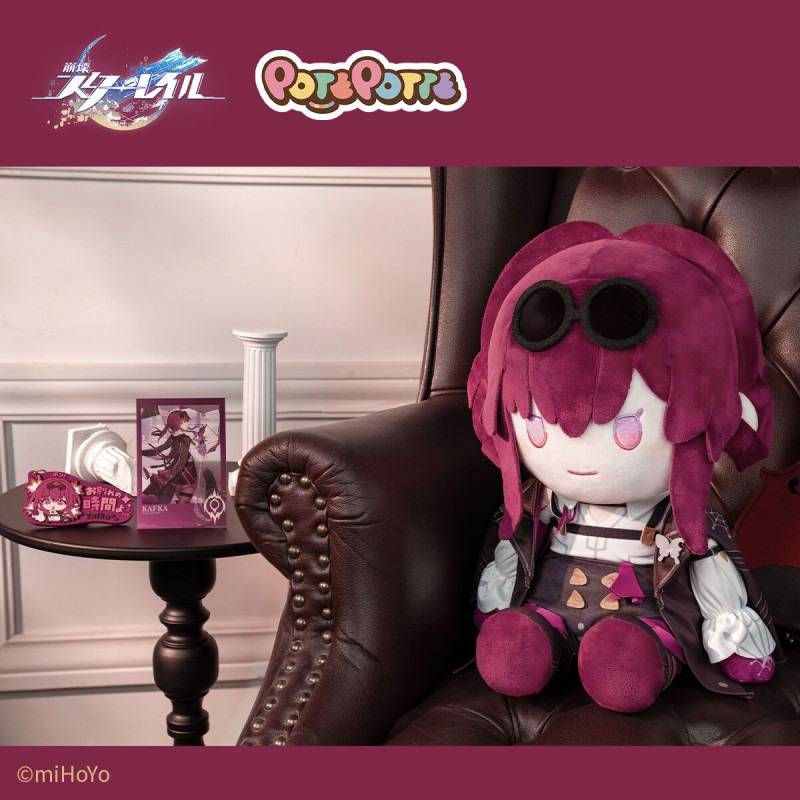 Honkai: Star Rail "POTEPOTTE" Sitting Plush Doll-Kafka-miHoYo-Ace Cards & Collectibles