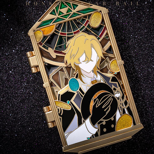 Honkai: Star Rail Stoneheart’s Oath Ring Series Metal Badges-miHoYo-Ace Cards & Collectibles