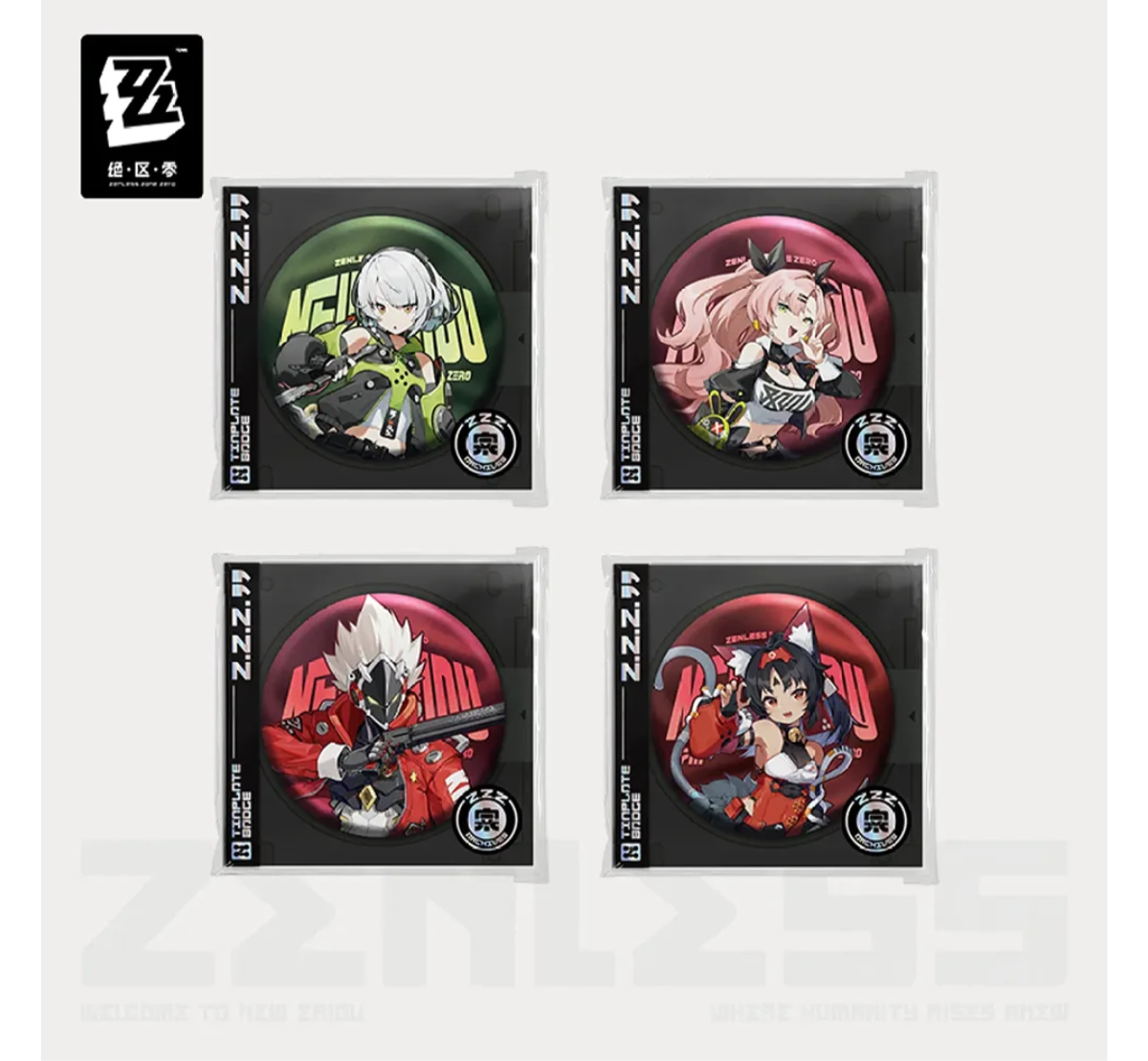 Zenless Zone Zero Cunning Hares Badge-Anby-miHoYo-Ace Cards & Collectibles