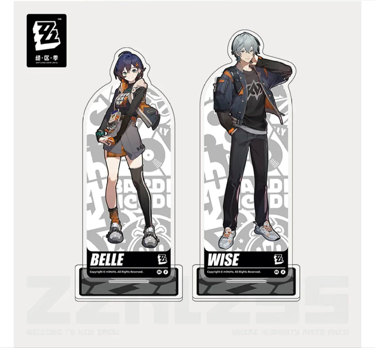Zenless Zone Zero Random Play Proxy Acrylic Stand-Belle-miHoYo-Ace Cards & Collectibles