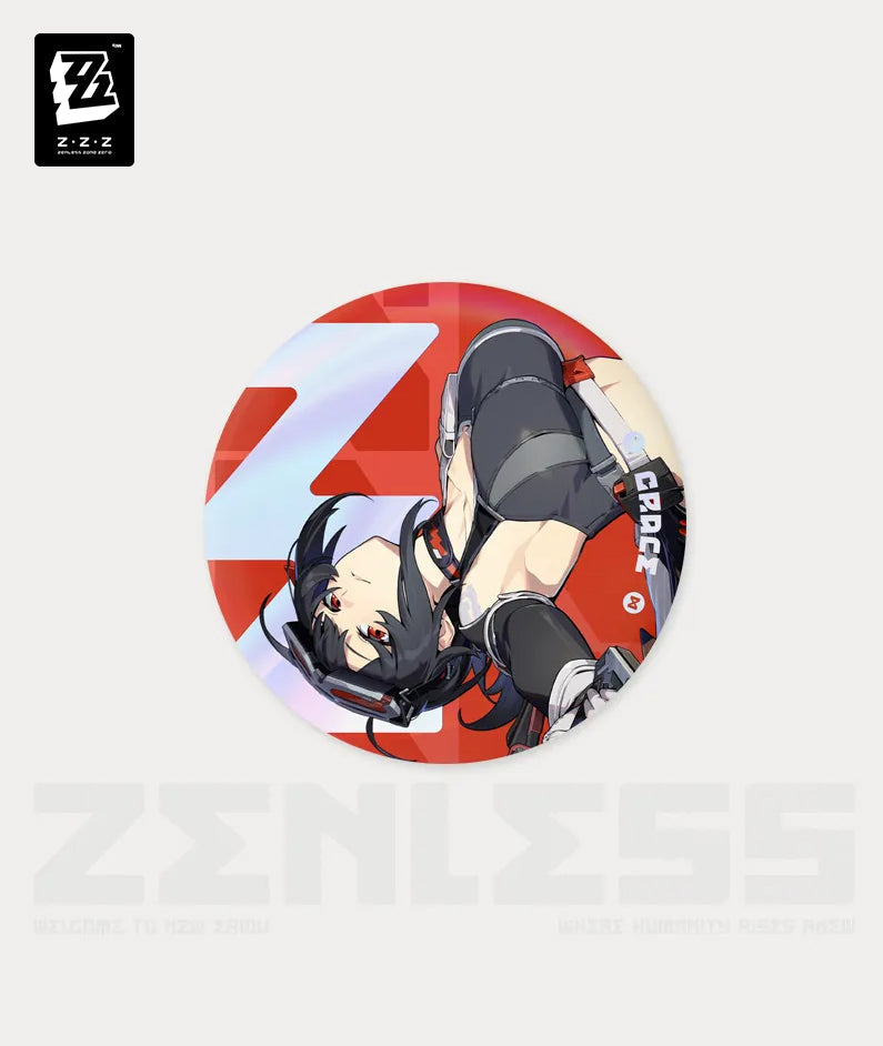 Zenless Zone Zero Temporal Frequencies Badge-Grace-miHoYo-Ace Cards & Collectibles