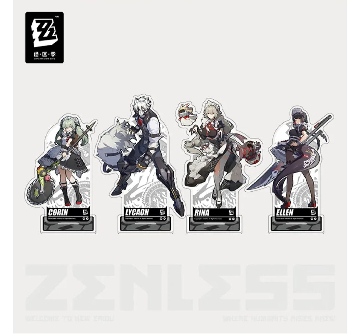 Zenless Zone Zero Victoria Housekeeping Co. Acrylic Stand-Rina-miHoYo-Ace Cards & Collectibles