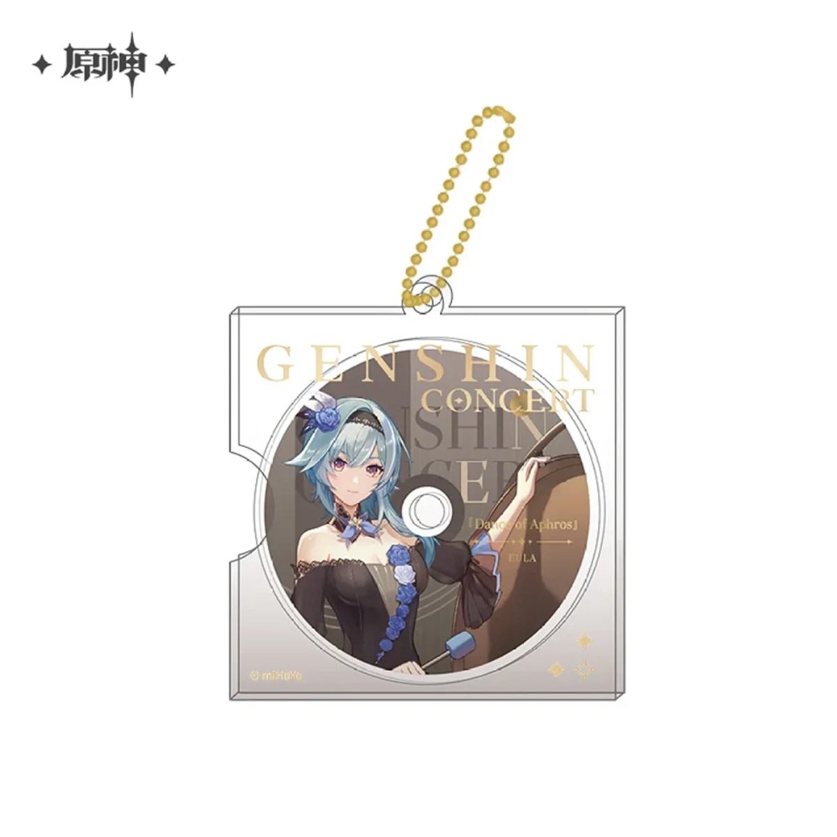 miHoYo Genshin Concert 2023 Melodies of an Endless Journey CD-style Keychain-Eula-miHoYo-Ace Cards & Collectibles