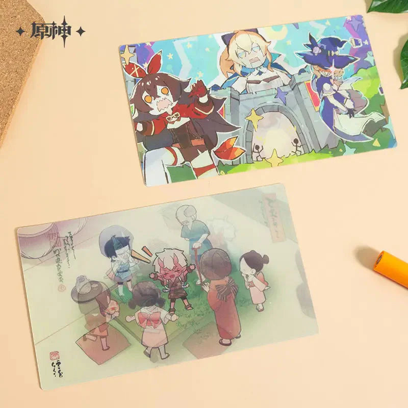 miHoYo Genshin Impact A Glimpse of the World: Postcard Set-miHoYo-Ace Cards & Collectibles