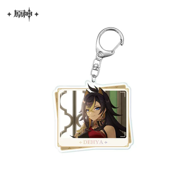 miHoYo Genshin Impact Character PV Acrylic Keychain-Dehya-miHoYo-Ace Cards &amp; Collectibles