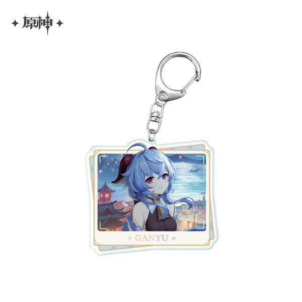 miHoYo Genshin Impact Character PV Acrylic Keychain-Ganyu-miHoYo-Ace Cards &amp; Collectibles