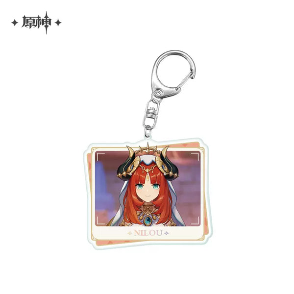 miHoYo Genshin Impact Character PV Acrylic Keychain-Nilou-miHoYo-Ace Cards &amp; Collectibles